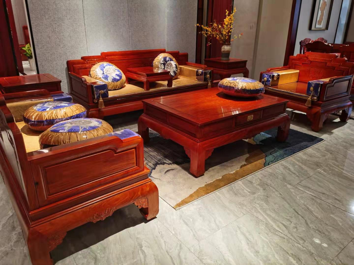 缅甸 花梨木沙发6